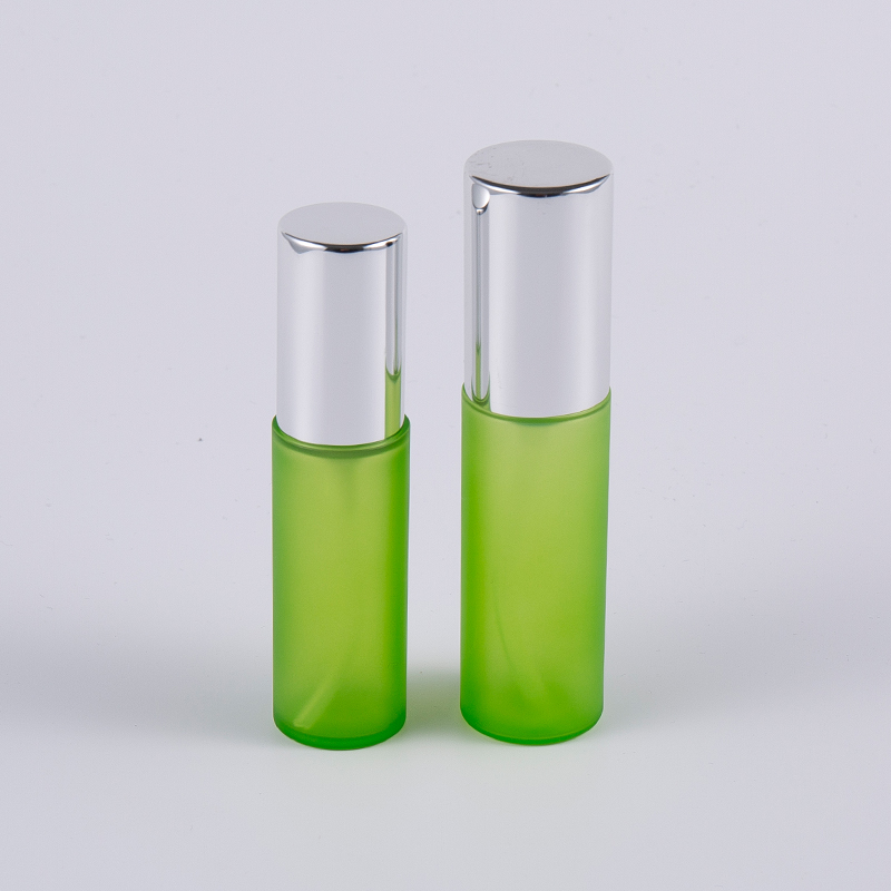Green frost 20ml 30ml PET PETG sticla de lotiune cu perete gros rotund cu pompa