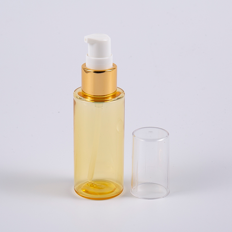 Culoare semi-transparentă, formă rotundă, 50 ml PETG, sticlă de loțiune cu perete gros, cu pompă Culoare semi-transparentă, formă rotundă, 50 ml PETG, sticlă de loțiune cu perete gros, cu pompă