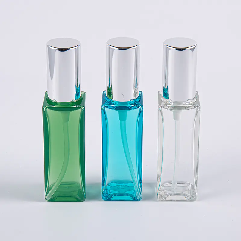 Creme hidratante faciale pentru călătorii, flacon de loțiune pătrată PETG de 30 ml 