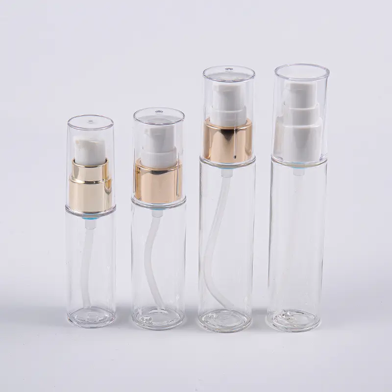 Călătorie Folosiți flacon de loțiune PETG subțire de 20 ml 30 ml 40 ml cu pompă