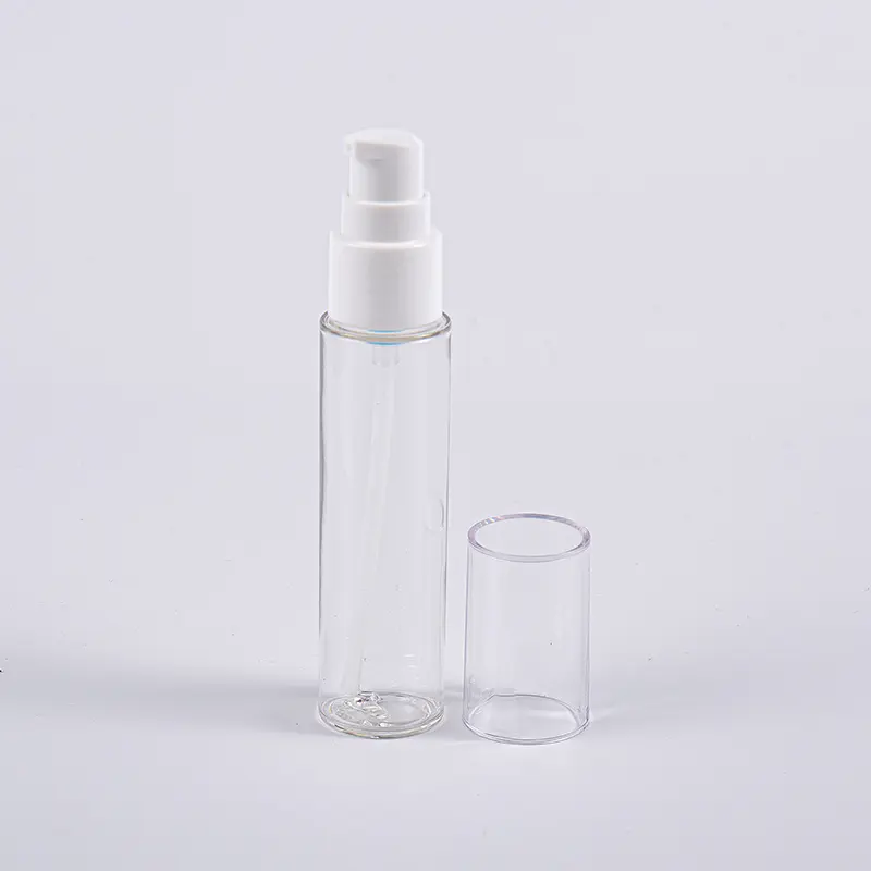 Călătorie Folosiți flacon de loțiune PETG subțire de 20 ml 30 ml 40 ml cu pompă Călătorie Folosiți flacon de loțiune PETG subțire de 20 ml 30 ml 40 ml cu pompă