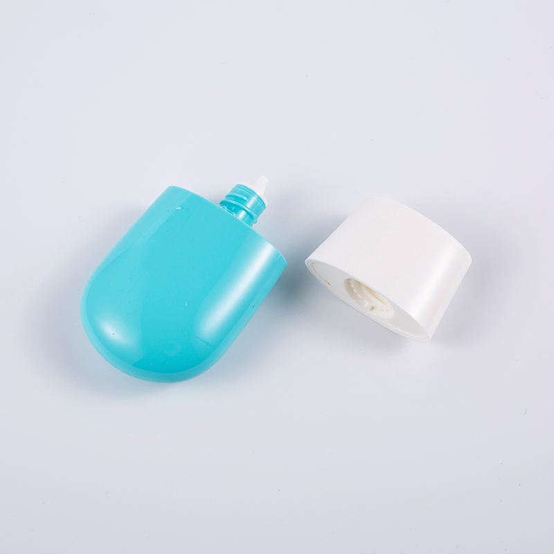 Eco-Friendly Travel Essential Flacon de protecție solară Premium Blue PE de 30 ml și 50 ml