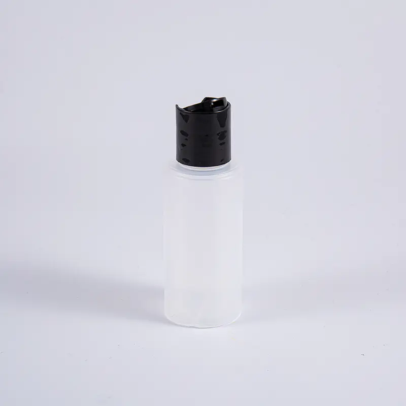 Flacon rotund din polietilenă Frost de 75 ml cu capac