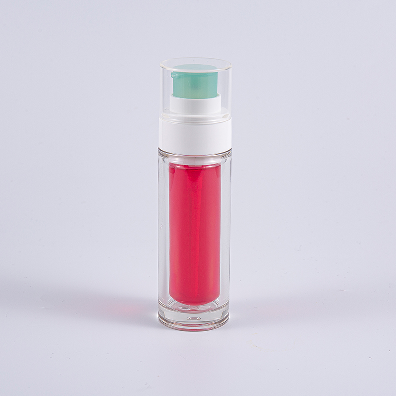Flacon PETG transparent cu pungă interioară compozită multistrat 30 ml 50 ml sticla vid cu pompă Flacon PETG transparent cu pungă interioară compozită multistrat 30 ml 50 ml sticla vid cu pompă