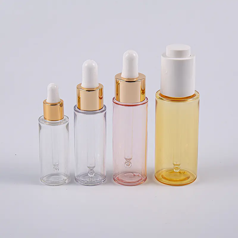 Utilizare pentru călătorii 10 ml 20 ml 30 ml 50 ml sticla subțire de loțiune PETG cu pompă