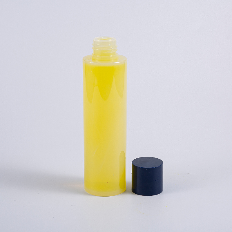 Flacon rotund de loțiune PETG de 50 ml 100 ml 120 ml 130 ml 170 ml 200 ml cu capac rotund cu șurub și inserții mici
