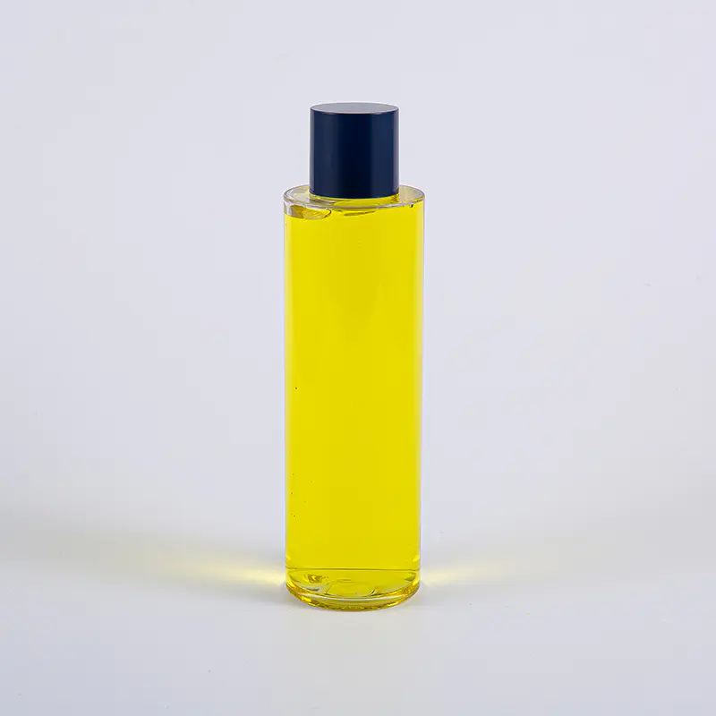 Flacon rotund de loțiune PETG de 50 ml 100 ml 120 ml 130 ml 170 ml 200 ml cu capac rotund cu șurub și inserții mici